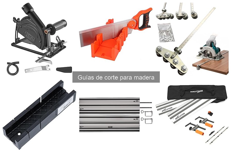 Tipos de guías de corte para madera y sus características