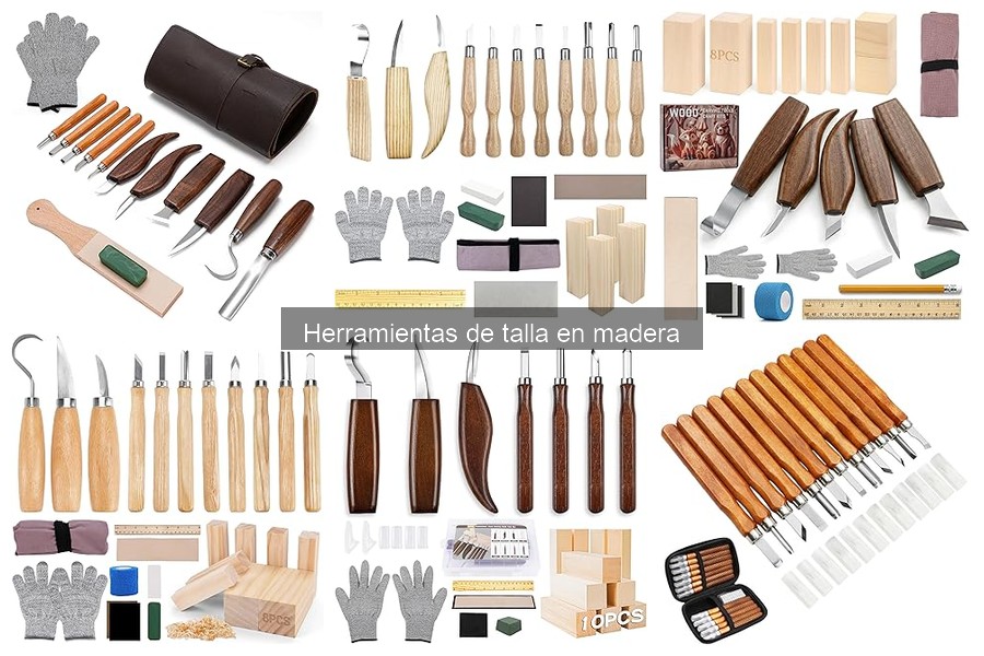 Tipos de herramientas de talla en madera: guía completa
