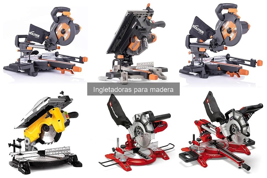 Tipos de ingletadoras para madera: guía completa