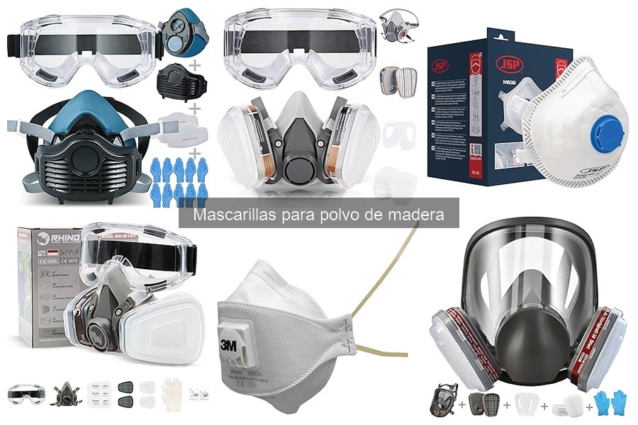 Tipos de mascarillas para polvo de madera: guía completa