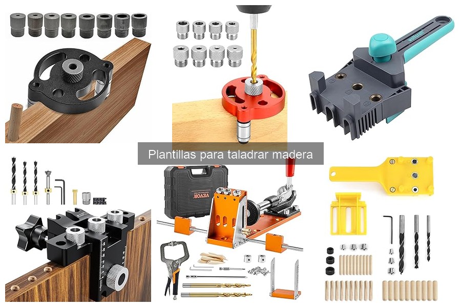 Tipos de Plantillas para Taladrar Madera: Guía Completa
