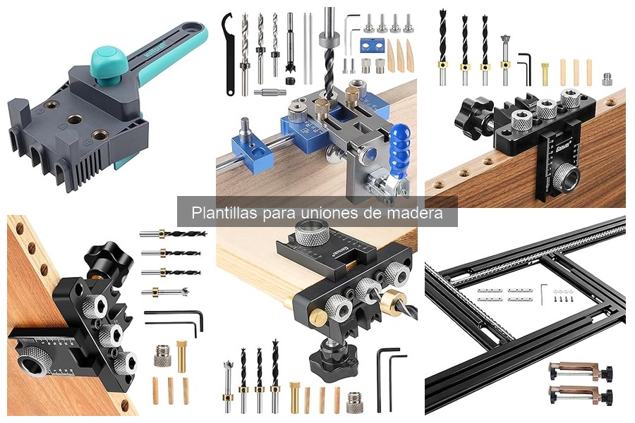 Tipos de plantillas para uniones de madera: Guía completa