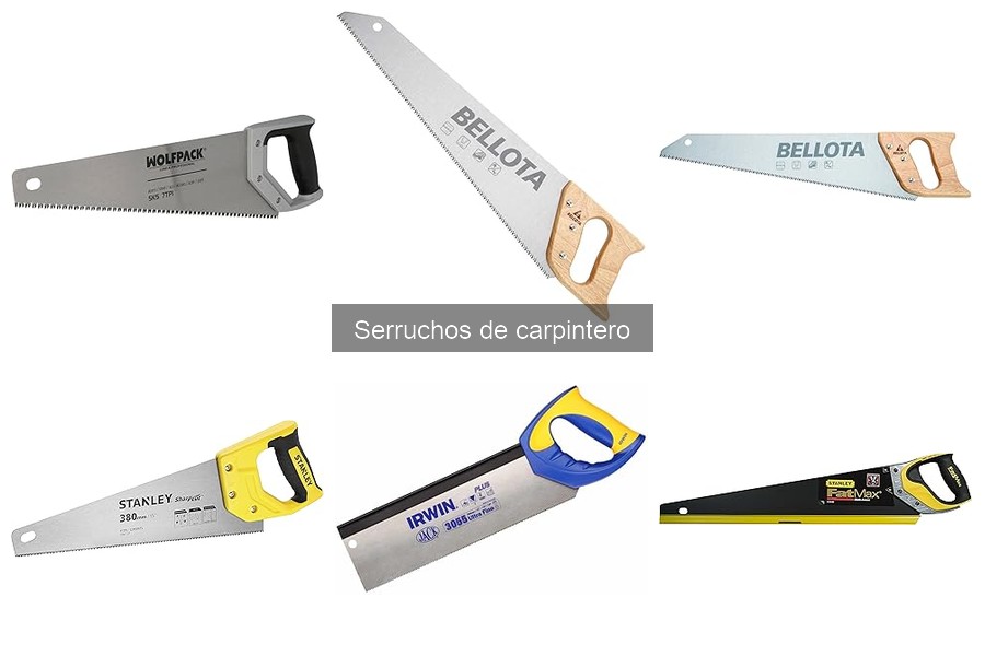 Tipos de serruchos de carpintero: guía completa