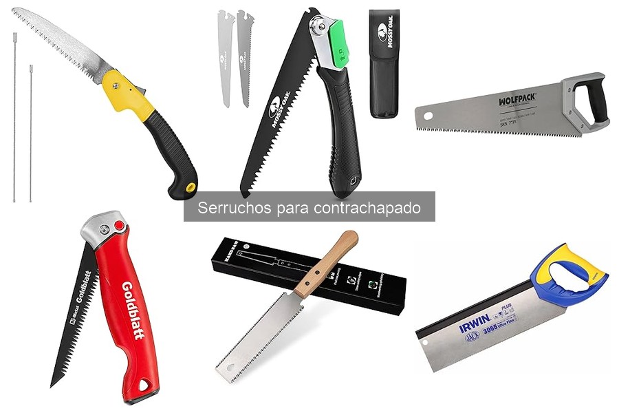 Tipos de serruchos para contrachapado: guía completa