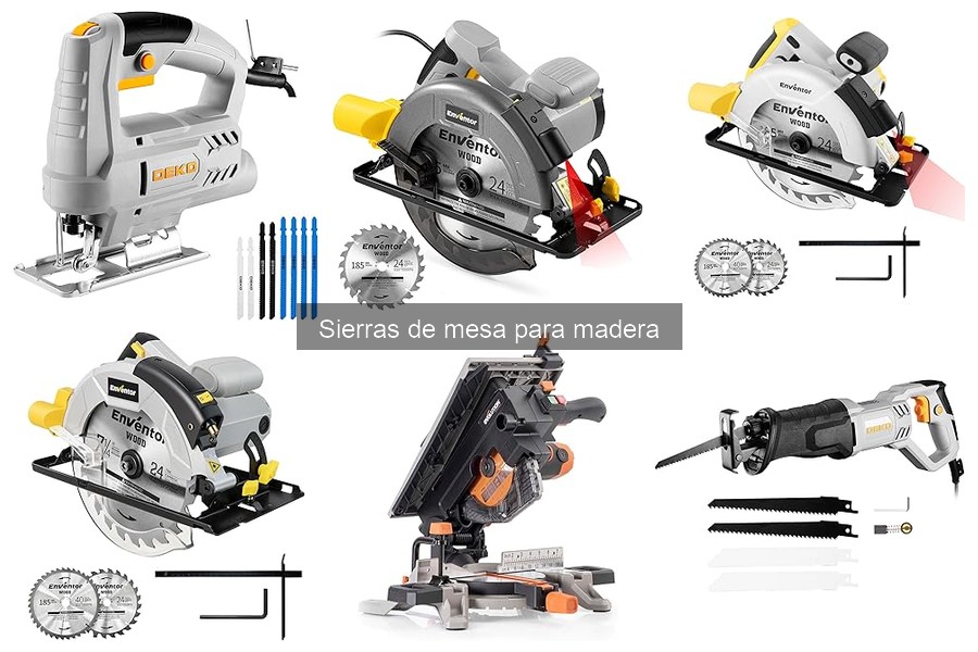 Tipos de sierras de mesa para madera: ventajas y usos