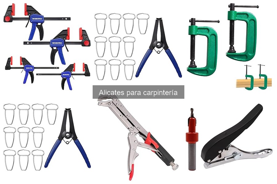 Uso de Alicates en Proyectos de Carpintería: Ejemplos Prácticos