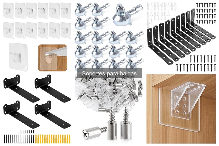 Ventajas de Utilizar Soportes para Baldas en Casa