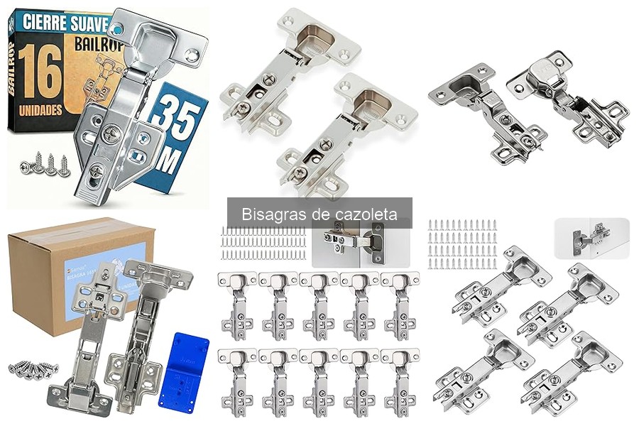 Ventajas y desventajas de las bisagras de cazoleta