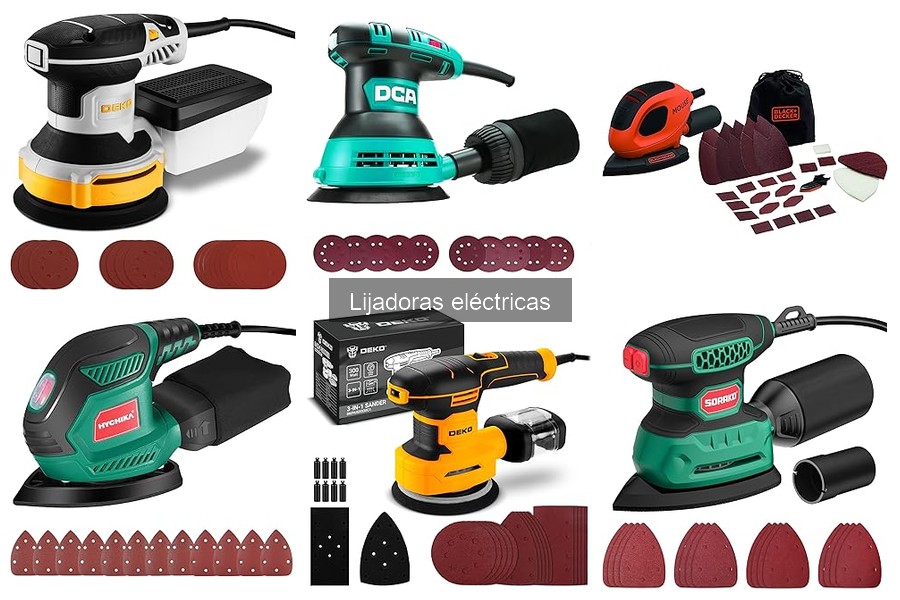 Ventajas y desventajas de las lijadoras eléctricas