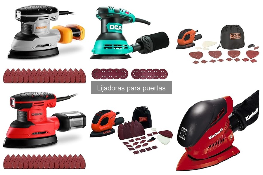 Ventajas y desventajas de las lijadoras para puertas