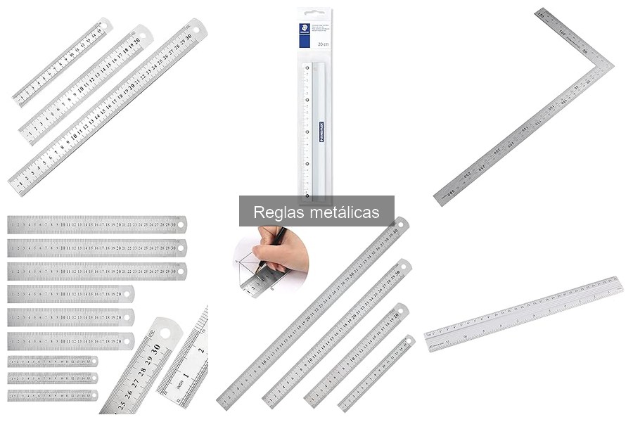 Ventajas y desventajas de las reglas metálicas en medición