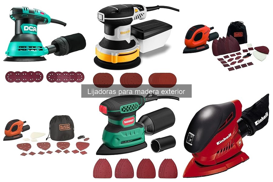 Ventajas y desventajas de lijadoras eléctricas para madera