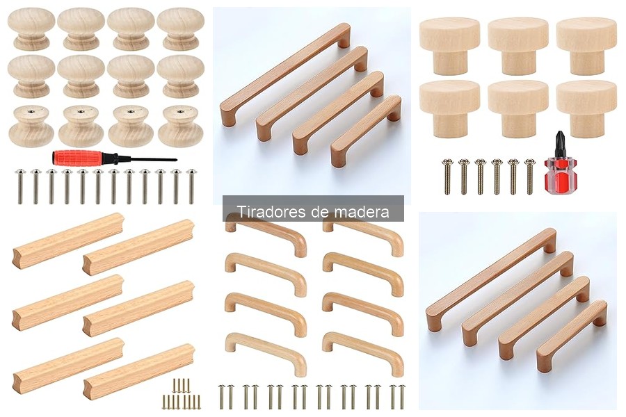 Ventajas y desventajas de los tiradores de madera