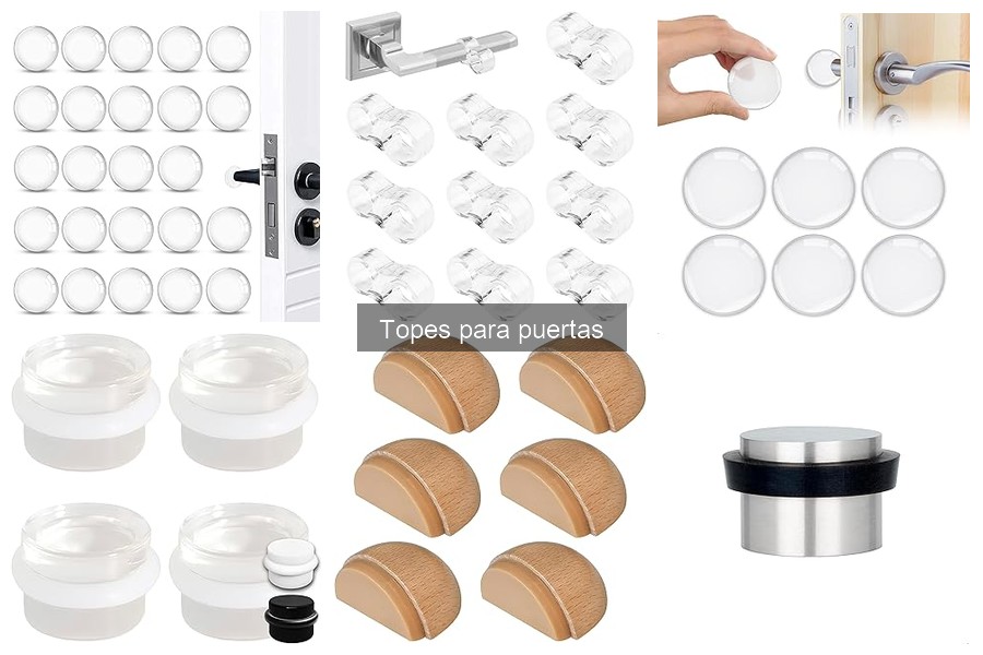 Ventajas y desventajas de usar topes para puertas